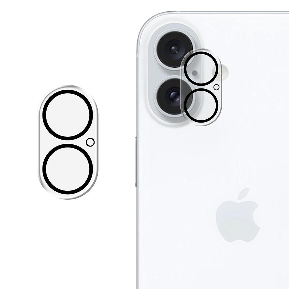 Szkło na aparat 3mk Lens Pro Full Cover do Apple iPhone 16, iPhone 16 Plus